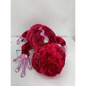 Dan Dee Collectors Choice 34" Large Plush Pink Raspberry Red Salamander Iridesce